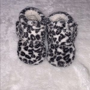 Infant Leopard UGG Shoes.